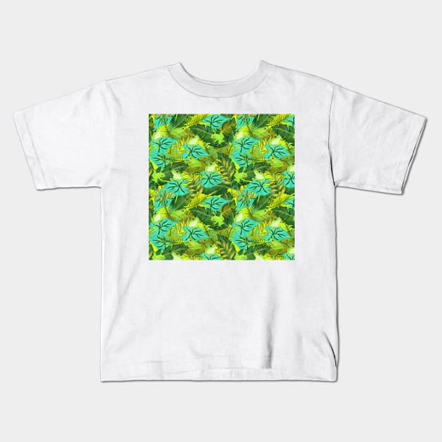 Frogs Kids T-Shirt by Sandra Hutter Designs